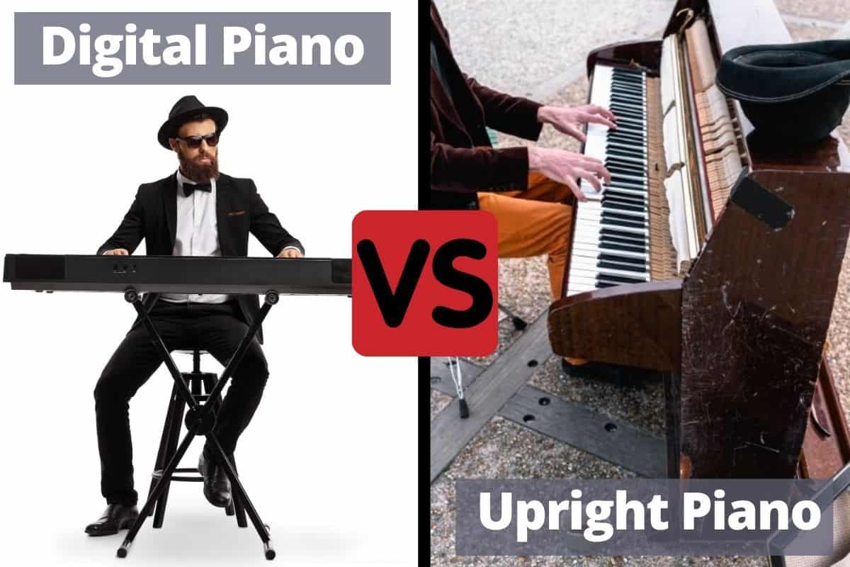 Digital Piano Vs Upright Piano