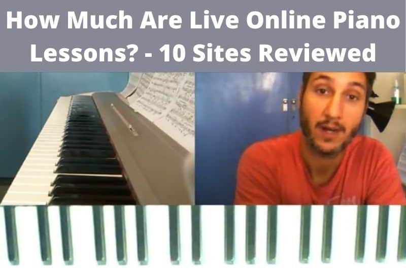 How much are live online piano lessons
